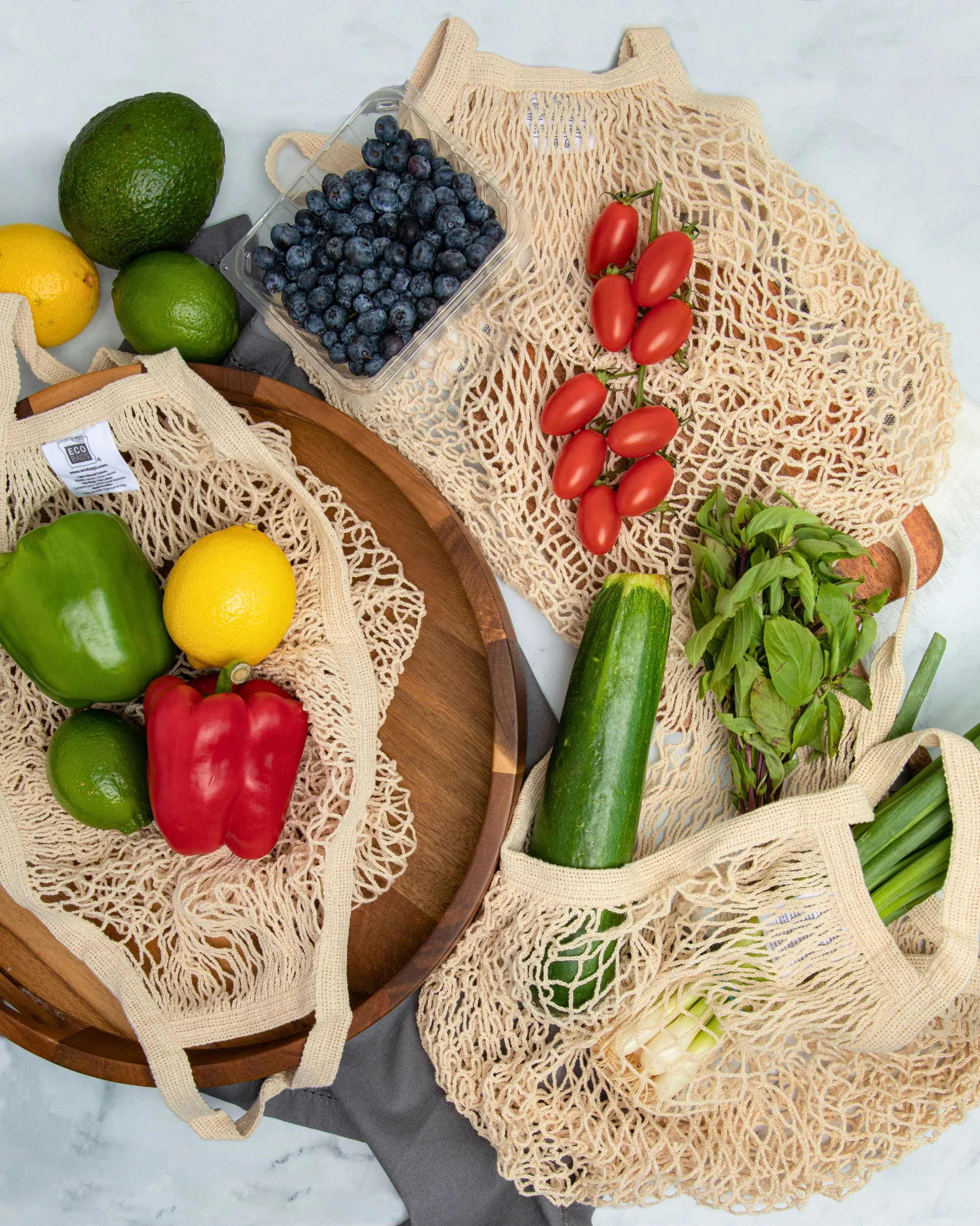 Recycled Cotton String Bag - Image 5