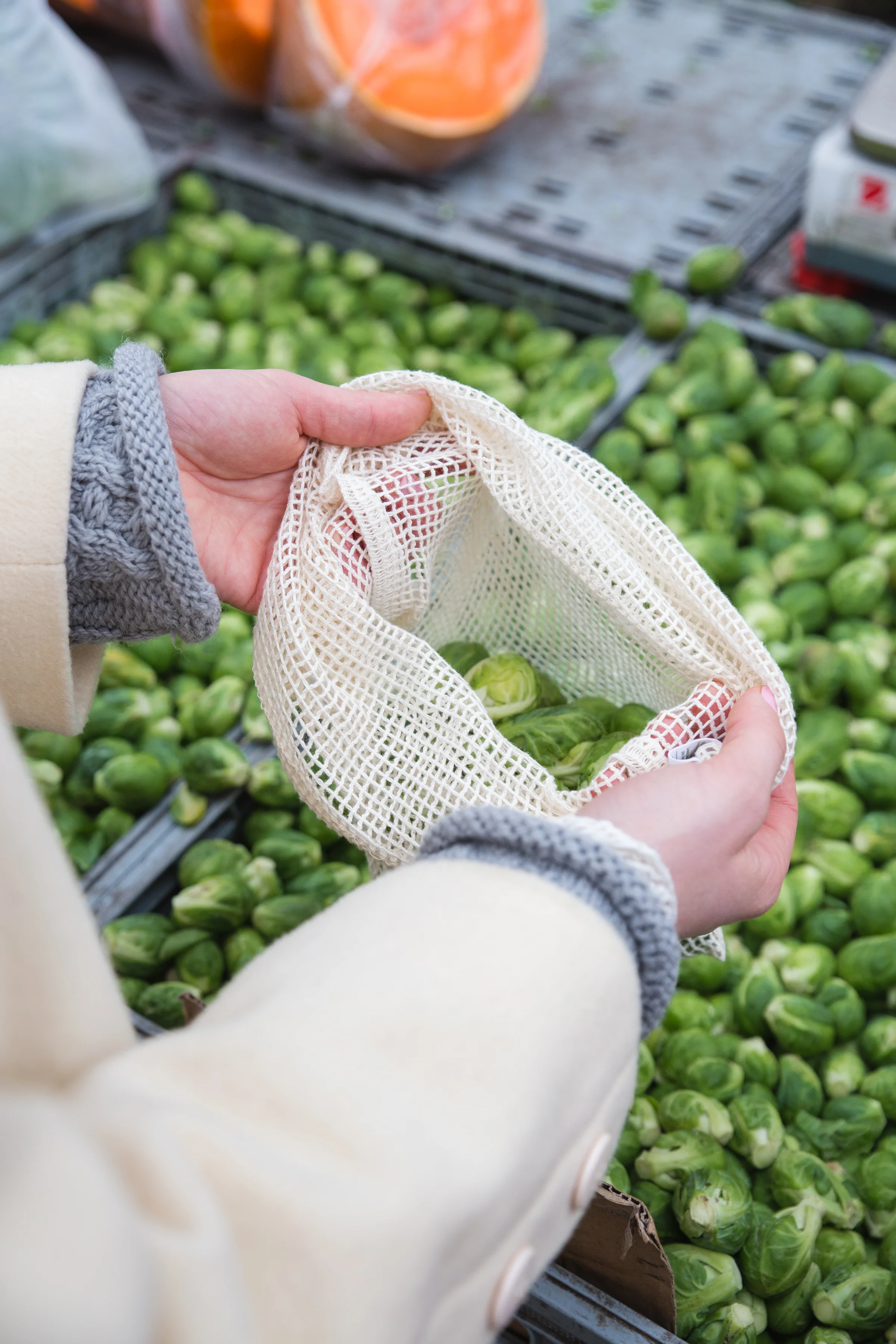 Organic Cotton Mesh Produce Bag - Image 14