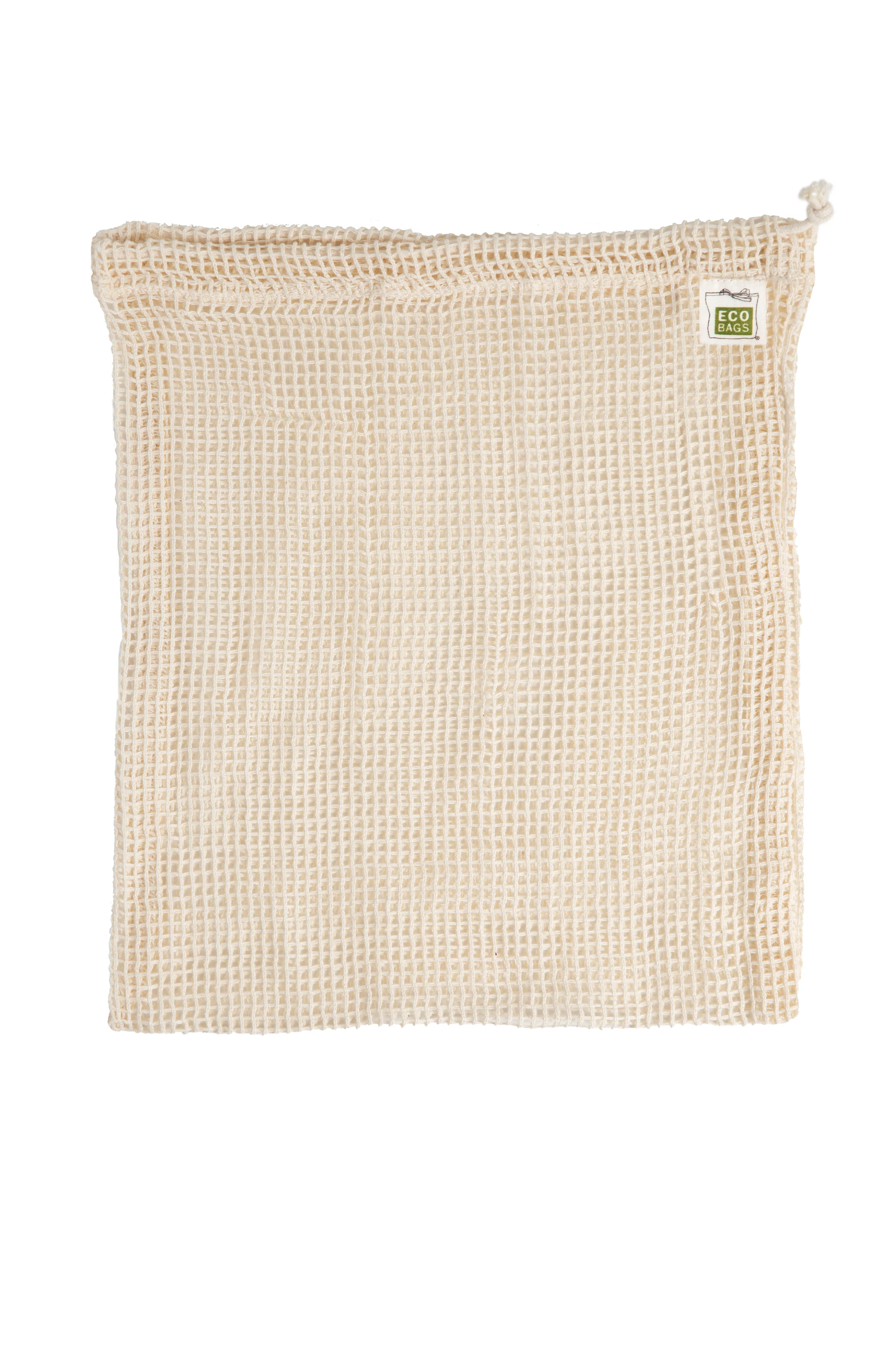 Packaged Organic Cotton Medium Mesh Bag - 3 Pack. - Image 3