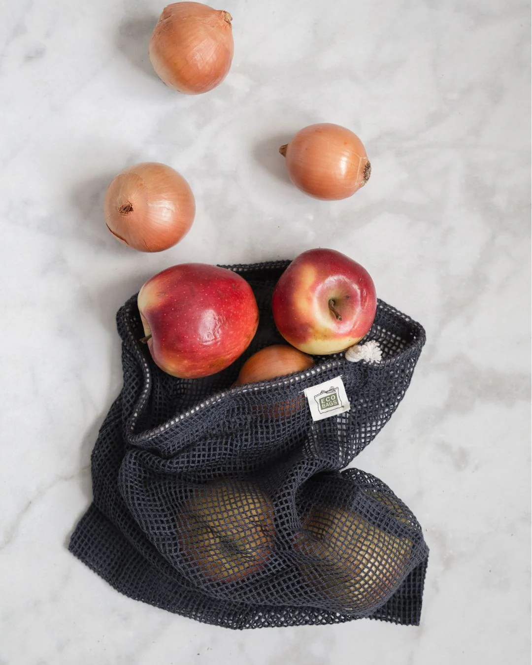Organic Cotton Mesh Sack - Large. - Image 8