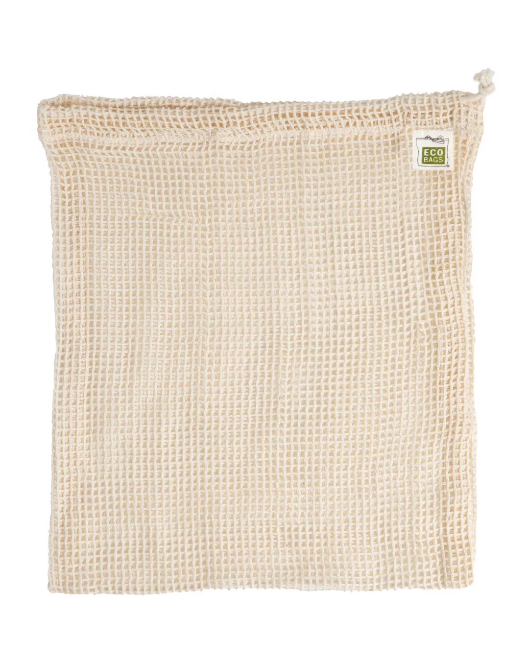 Organic Cotton Mesh Sack - Medium. - Image 4