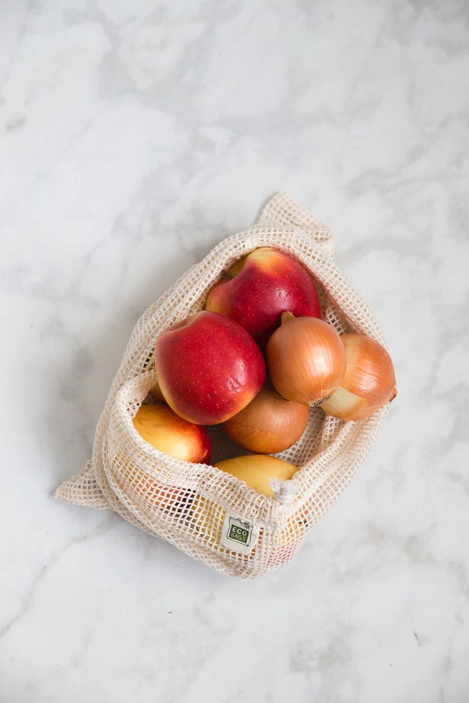 Organic Cotton Large Mesh Bag - Image 3
