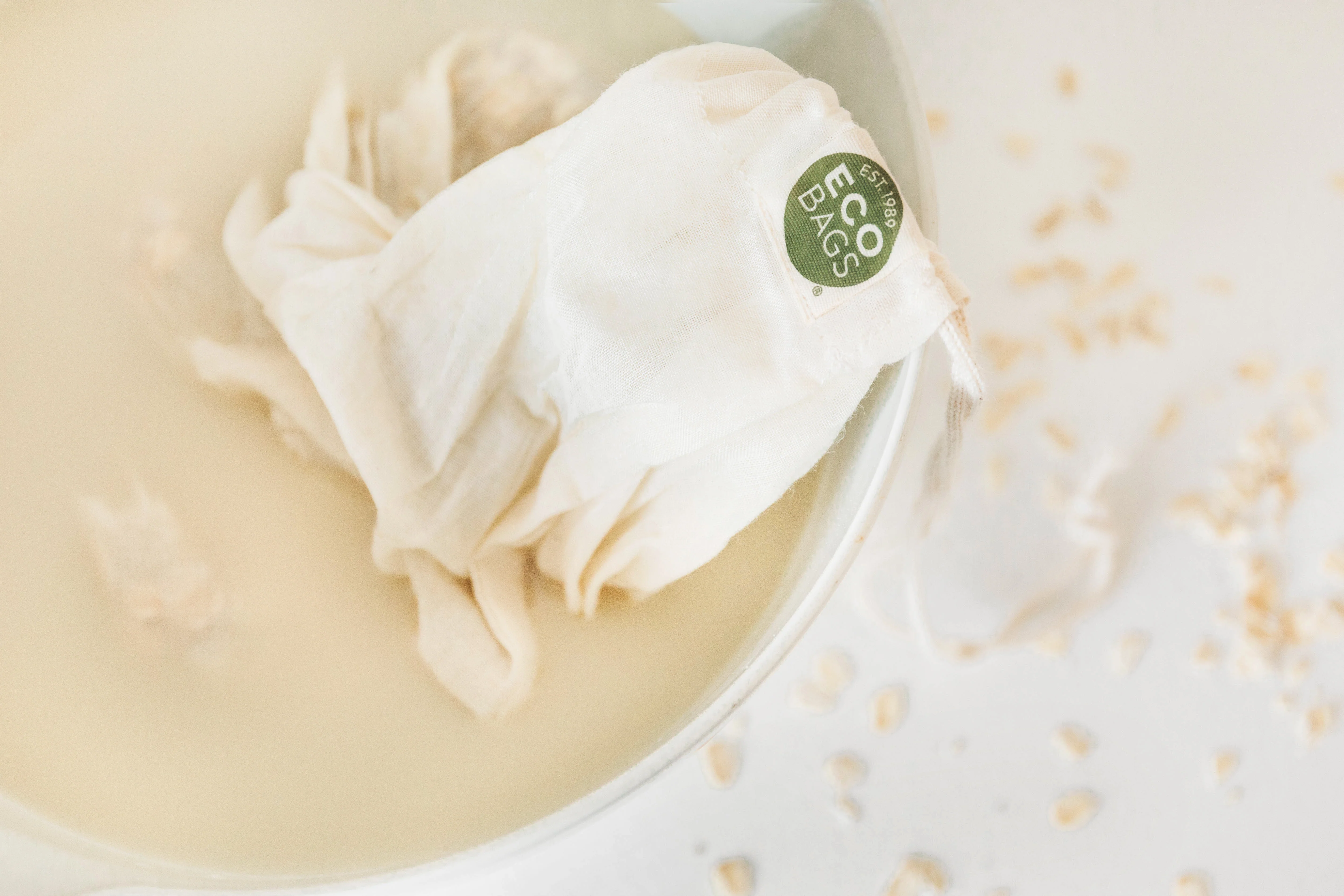 Organic Cotton Nut Milk Bag. - Image 6