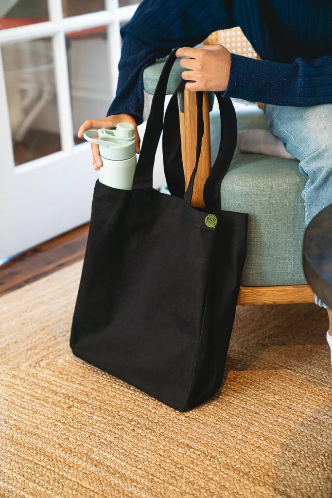 Recycled Canvas Tote - Large Gusset - Custom Print - Image 3