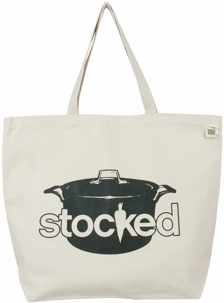 Recycled Canvas Tote - Large Gusset - Custom Print - Image 3