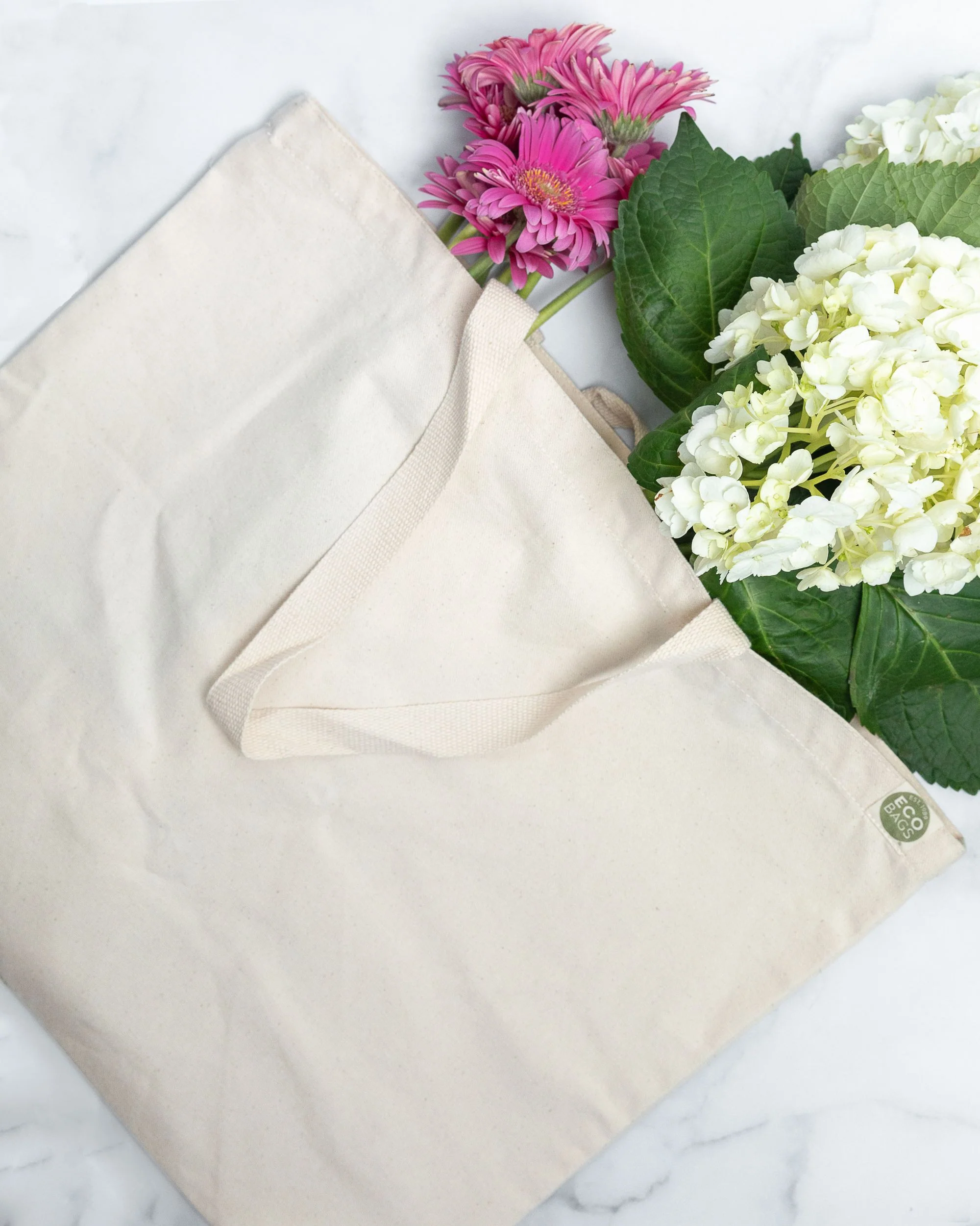 Recycled Cotton Canvas Tote - Large Gusset - Image 5
