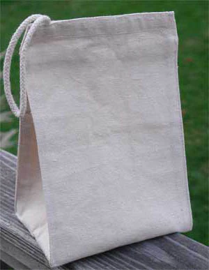 Recycled Canvas Lunch Bag - Custom Print - Image 3