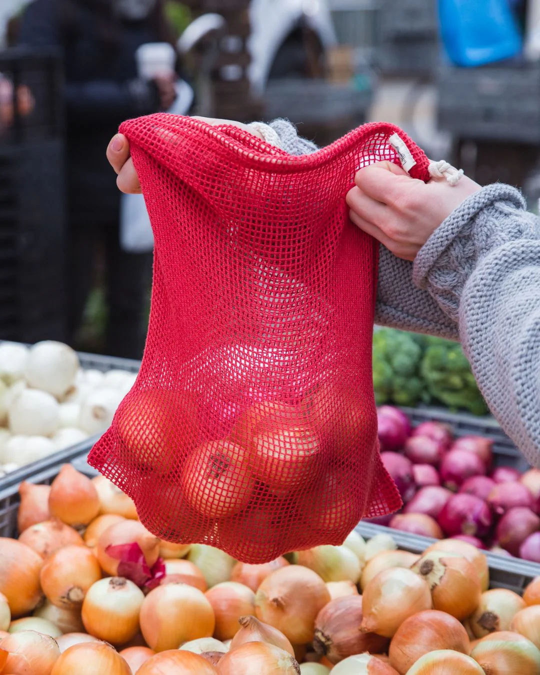 Organic Cotton Mesh Produce Bag - Image 16